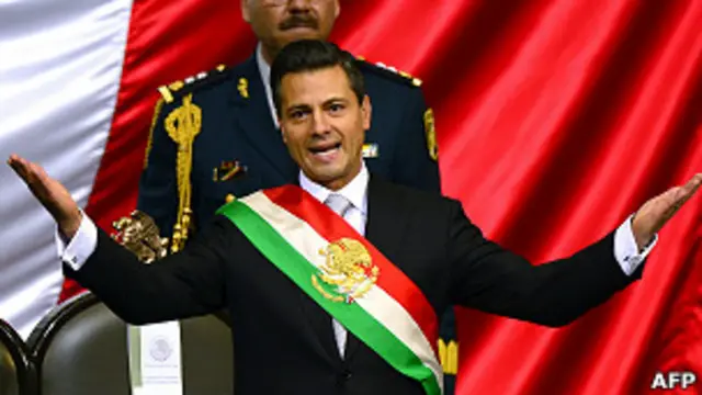 Энрике Пенья Ньето пообещал установить мир в Мексике