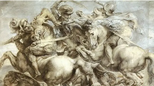 La Batalla de Anghiari, versión Rubens