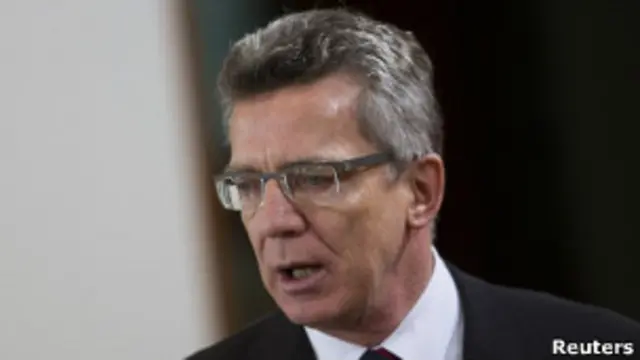 Министр обороны Германии Томас де Мезьере