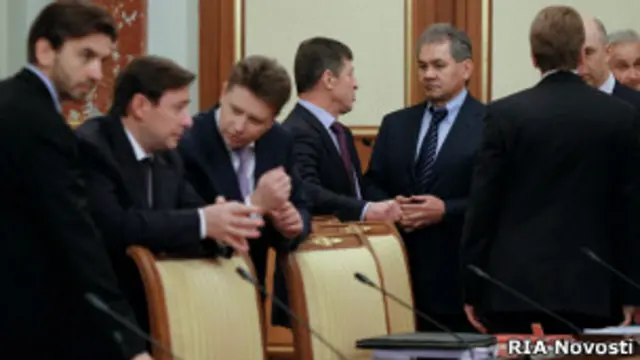 Накануне заседания кабинета министров