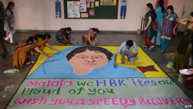 Pesan untuk Malala Yousafzai