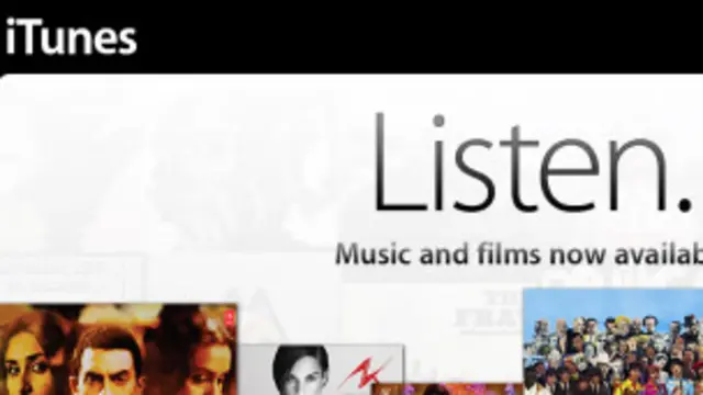 आईट्यून का वेबपेज