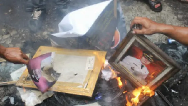 Протесты в Индонезии