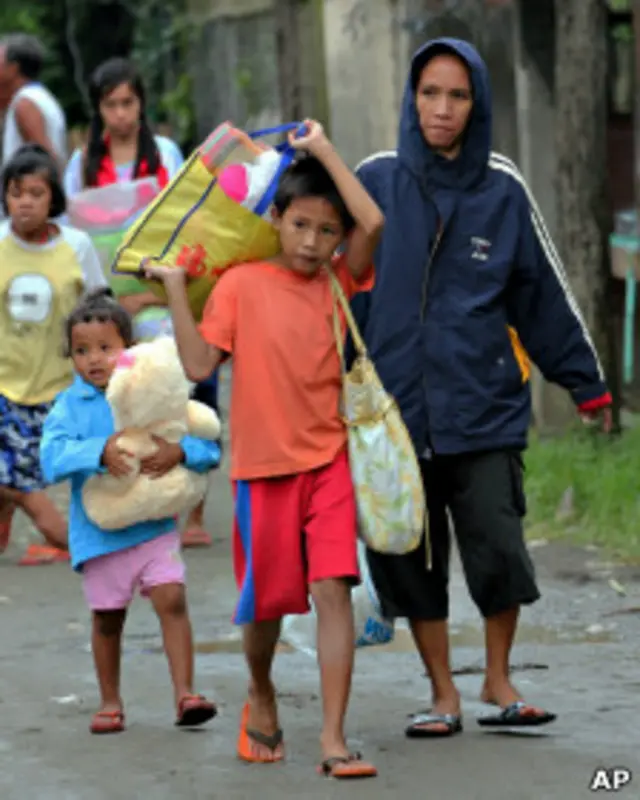 Эвакуация на Филиппинах