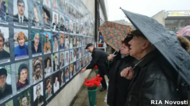 Акция памяти по погибшим "Норд-оста"