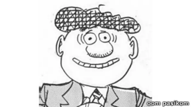 Oom Pasikom, tokoh kartun karya GM Sudarta.