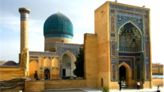 समरकंद स्थित तैमूरलंग का मक़बरा