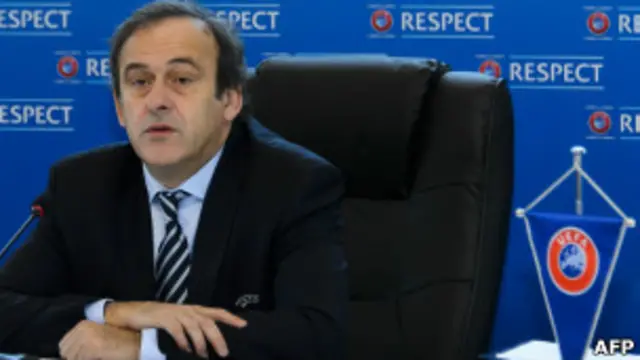 Президент УЕФА Мишель Платини хочет сэкономить в условиях финансового кризиса