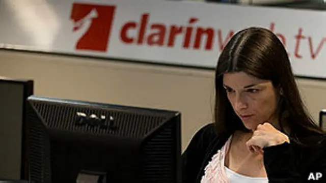 Empleada de Clarín