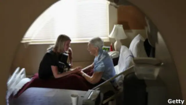 В индийской клинике паллиативного ухода