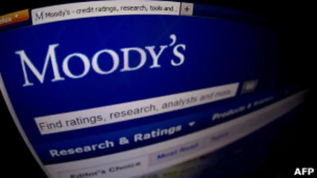 Скриншот с сайта Moody's