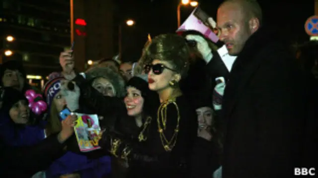 Леди Гага в Петербурге