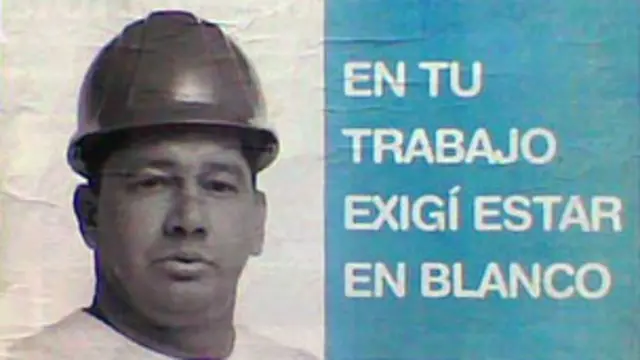 Afiche de la Administración Federal de Ingresos Públicos (AFIP)