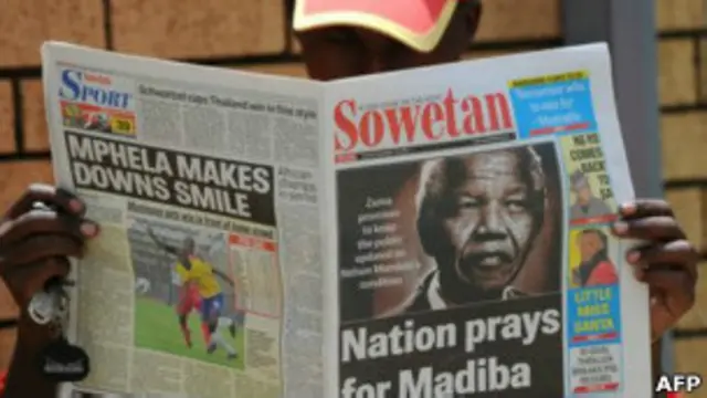 Truyền thông Nam Phi viết về ông Nelson Mandela