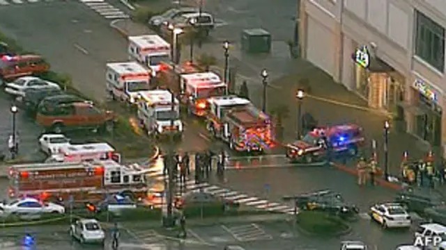 Centro comercial cerca de Portland