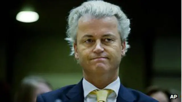 Hollandalı İslam karşıtı politikacı Geert Wilders