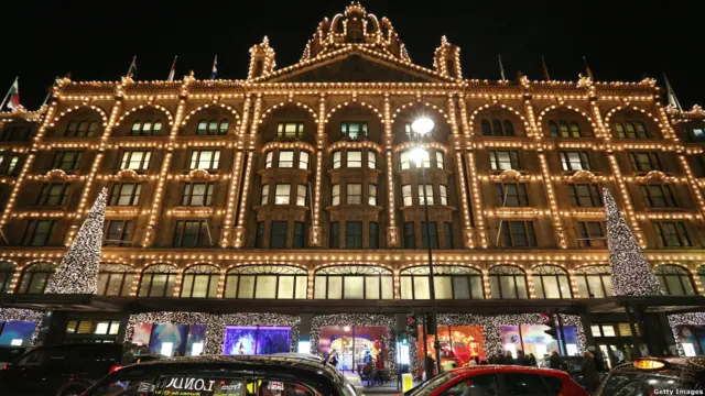 伦敦的哈罗兹百货商店是全世界最贵最豪华的百货商店。