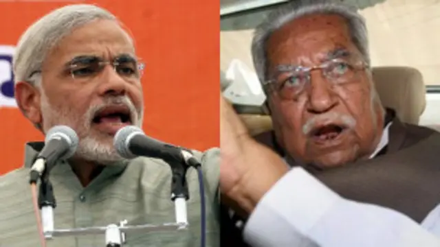 मोदी और केशुभाई