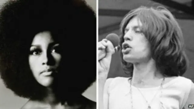 Mick Jagger dan Marsha Hunt