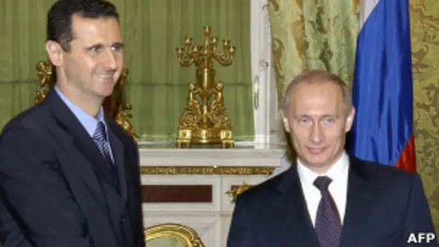 Путин и Асад