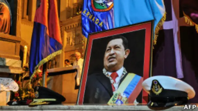 Retrato de Hugo Chávez