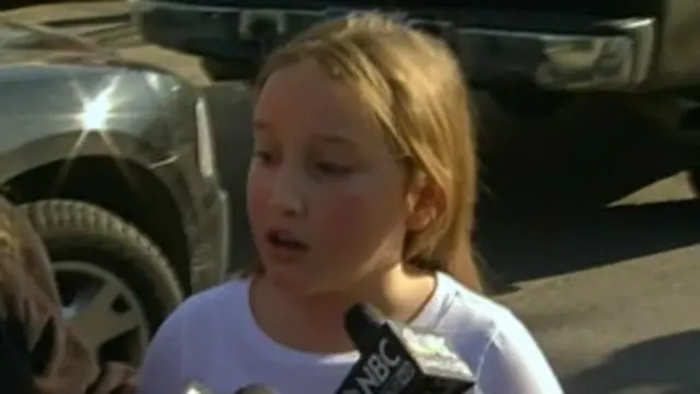 हमले में बची एक बच्ची