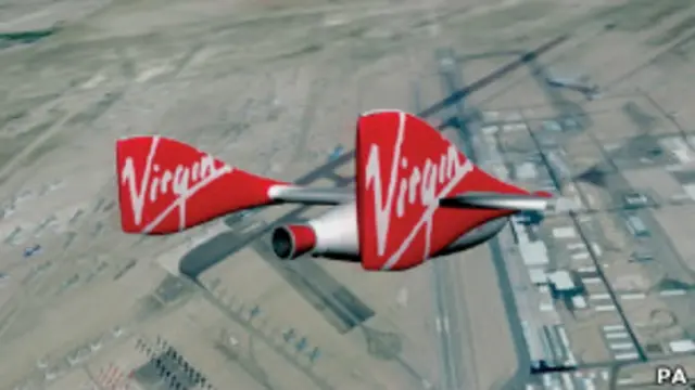 Космический аппарат компании Virgin