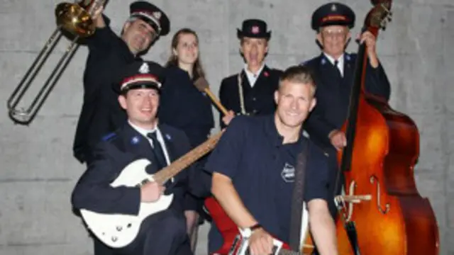 Оркестр "Армии спасения" Швейцарии