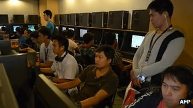 Cibercafé en Filipinas