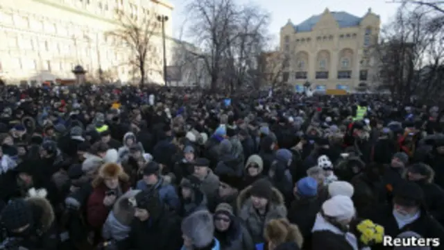 Шествие в Москве