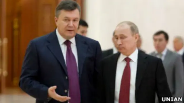 Янукович и Путин