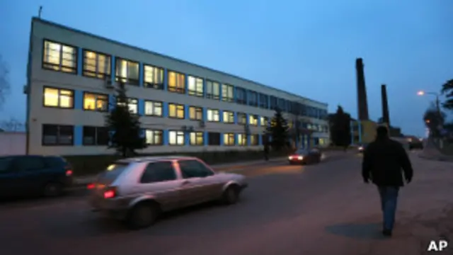 Деревообрабатывающее предприятие в белорусском городе Борисово