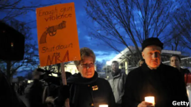 Vigilia en Washington contra el porte de armas