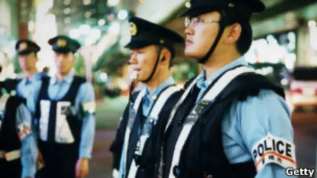 Policía en Japón