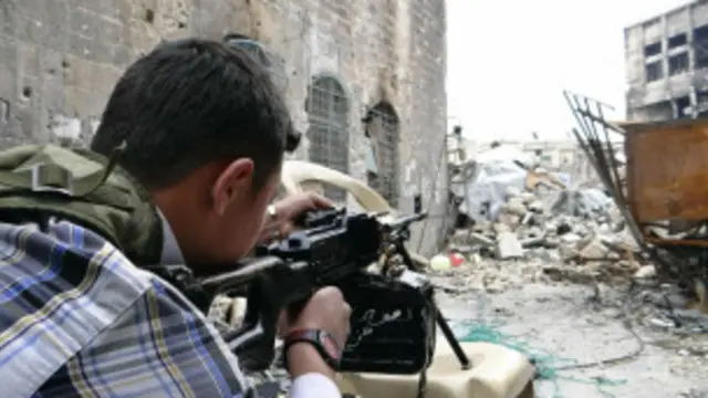 اشتباكات في حلب