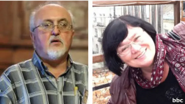 Юрій Винничук і Леся Воронина