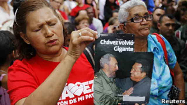 Seguidores de Chávez