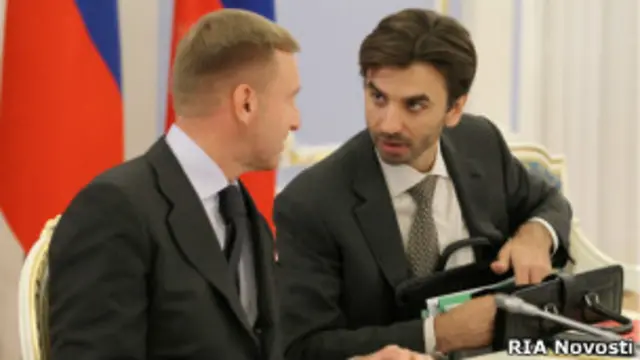 Дмитрий Ливанов и Михаил Абызов