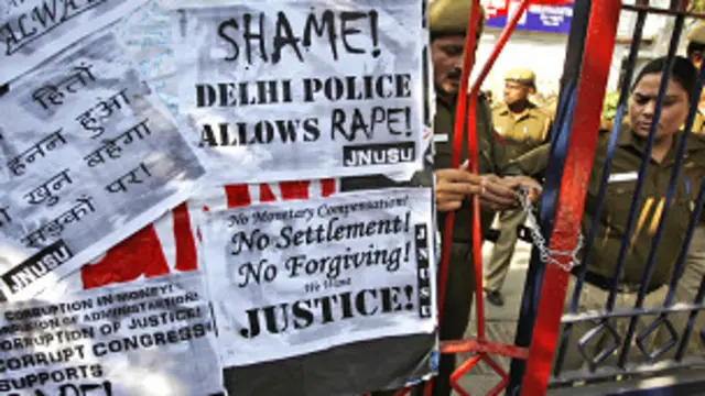 दिल्ली में विरोध प्रदर्शन