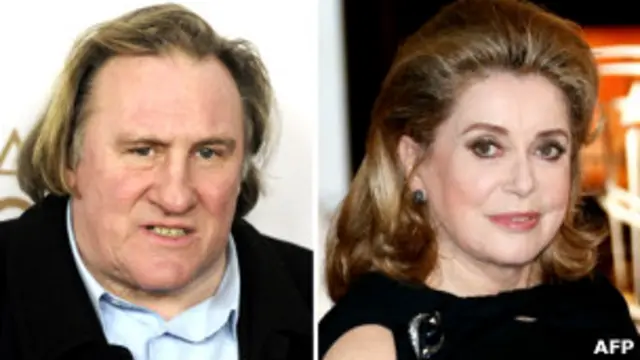 Жерар Депардье, Катрин Денев