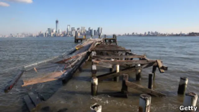 Последствия ураган "Сэнди" 