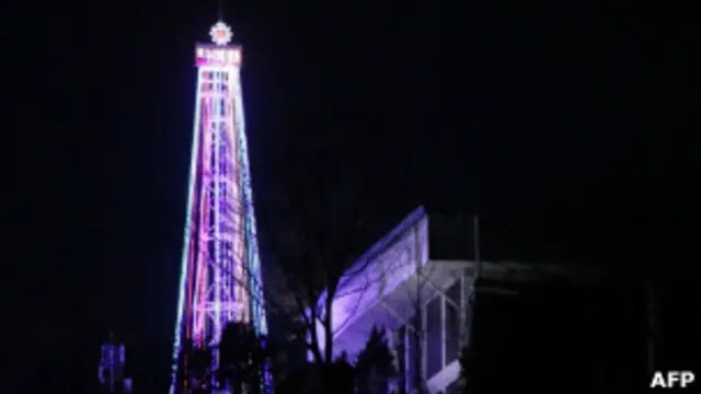 Menara Natal di Korea Selatan