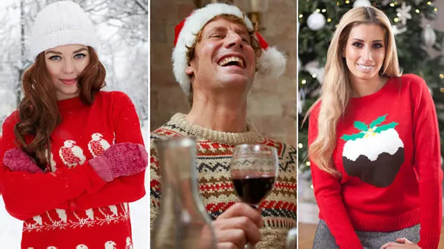 Suéteres navideños. Archivo