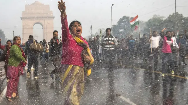 दिल्ली प्रदर्शन