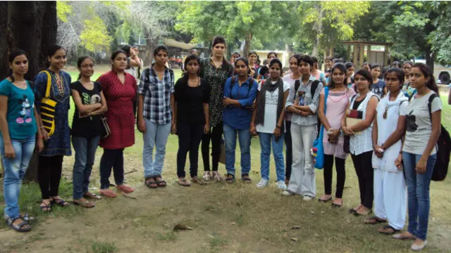 दिल्ली विश्वविद्यालय कैंपस 