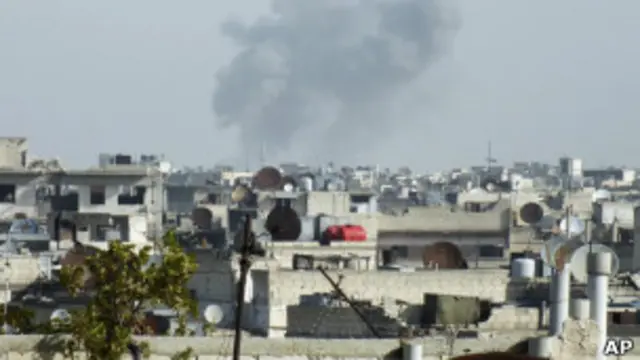 Авианалет в Сирии