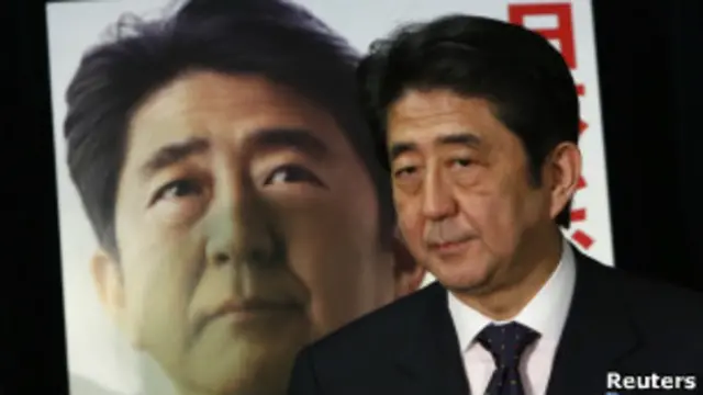 شنزو آبے نے کہا کہ جاپان چین سے اپنے آپ پر قابو رکھنے کے لیے کہے گا جبکہ ہم لوگ بین الاقوامی برادری کے ساتھ تعاون کرتے رہیں گے