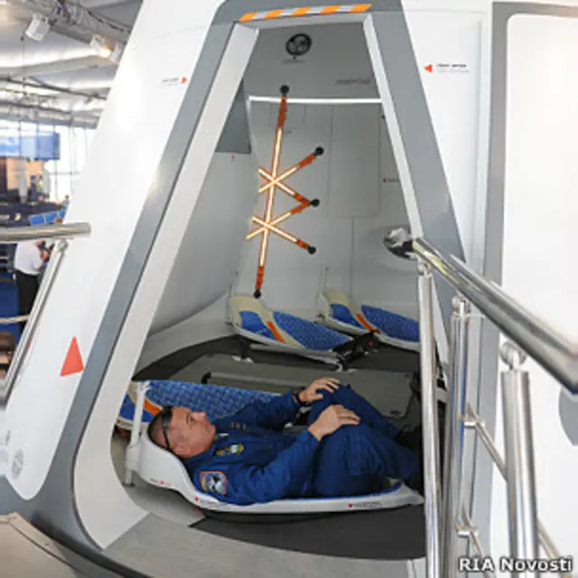 Макет корабля "Русь" на МАКС-2011