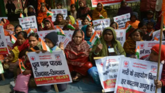 warga india protes