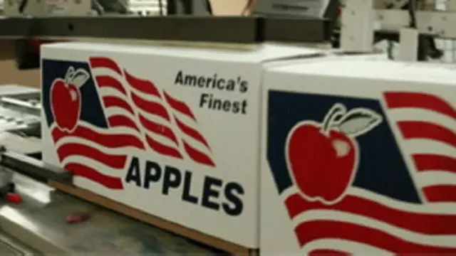 Manzanas de exportación a Cuba